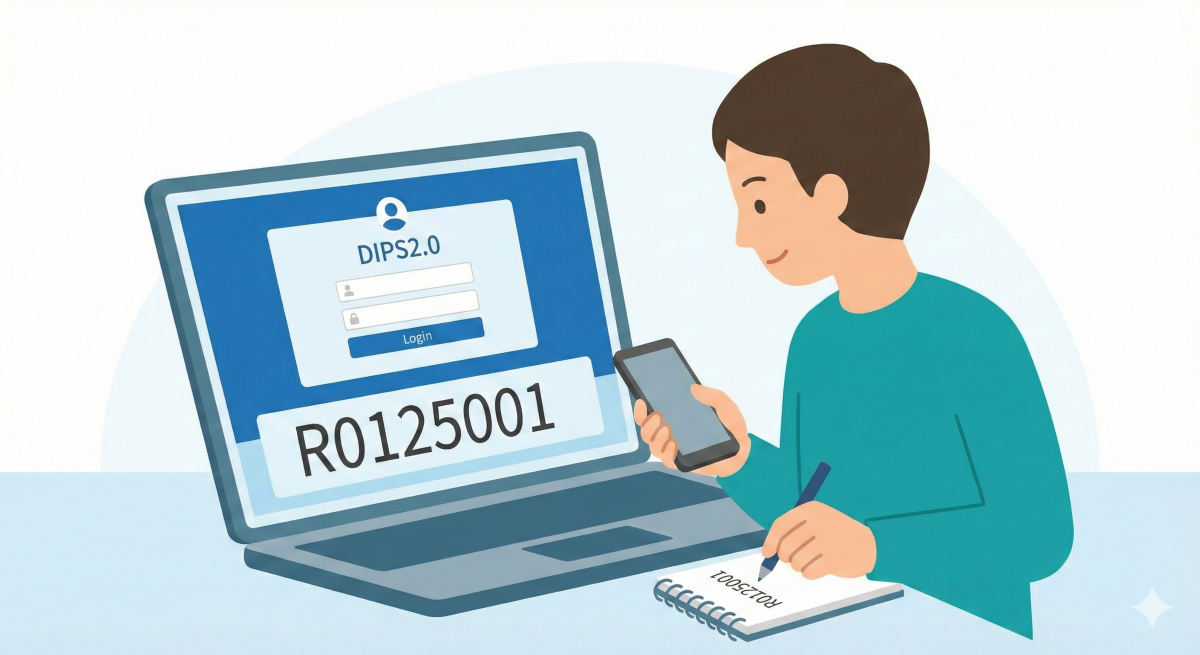 ステップ1: DIPS2.0での事前確認と属性変更申請