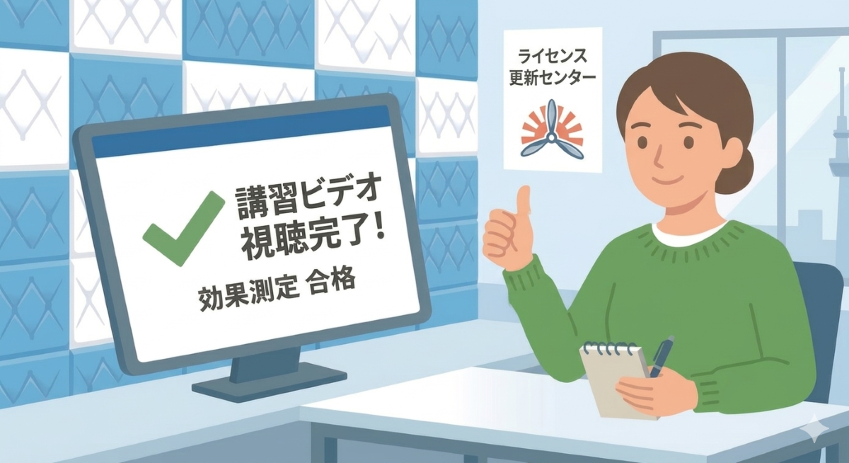 会場でスムーズに更新完了